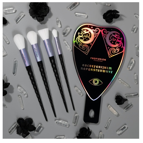 Profusion Cosmetics Alter 4PC Face & Eyeshadow Brush Set NWT - Picture 5 of 7